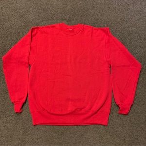 Vintage 90s Hanes Activewear Blank Crew Sweater